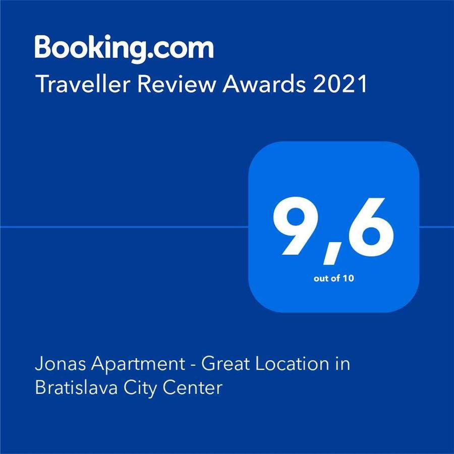 Jonas Apartments - Great Location Near Bratislava City Center Exterior photo